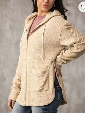 BUCKLE BLACK Waffle Stitch Oversized Hoodie